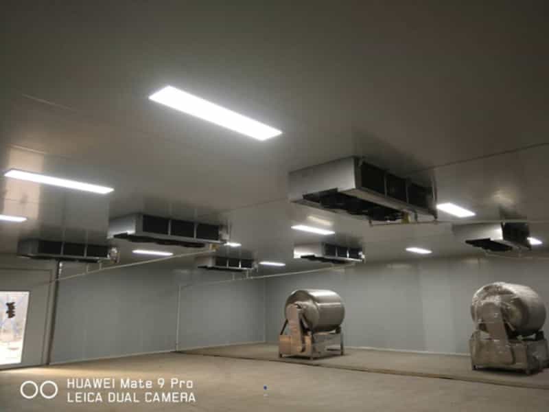 食品廠腌制間吸頂冷風(fēng)機